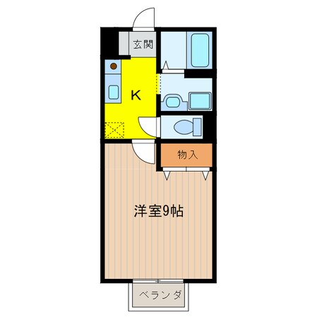 掛川市役所前駅 徒歩16分 1階の物件間取画像